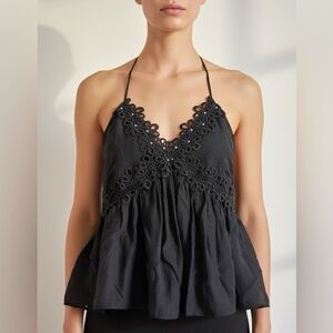 Zara Sheer Black Top
